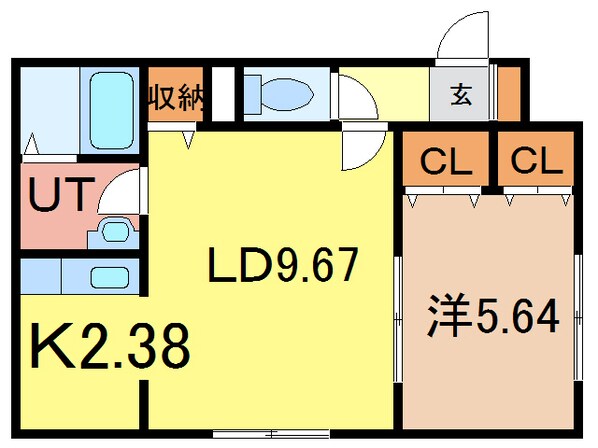 シノン5条の物件間取画像